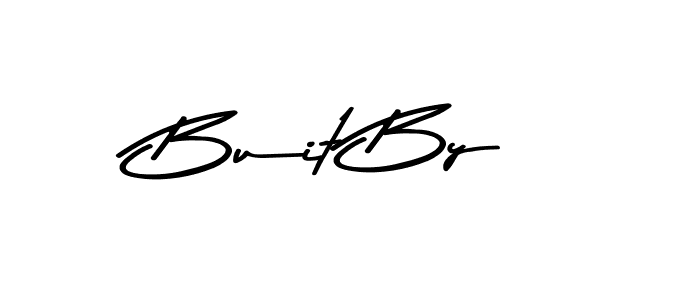 The best way (Asem Kandis PERSONAL USE) to make a short signature is to pick only two or three words in your name. The name Buit By include a total of six letters. For converting this name. Buit By signature style 9 images and pictures png