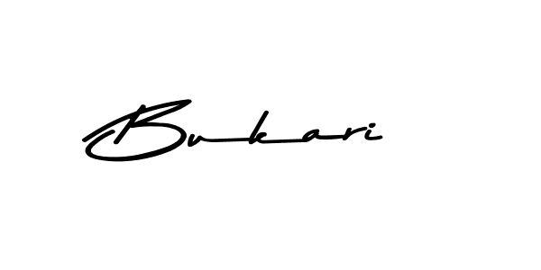 How to make Bukari signature? Asem Kandis PERSONAL USE is a professional autograph style. Create handwritten signature for Bukari name. Bukari signature style 9 images and pictures png