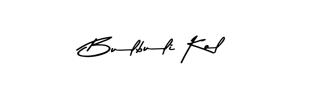 Check out images of Autograph of Bulbuli Kol name. Actor Bulbuli Kol Signature Style. Asem Kandis PERSONAL USE is a professional sign style online. Bulbuli Kol signature style 9 images and pictures png
