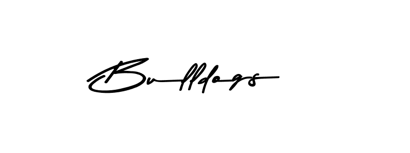 Asem Kandis PERSONAL USE is a professional signature style that is perfect for those who want to add a touch of class to their signature. It is also a great choice for those who want to make their signature more unique. Get Bulldogs name to fancy signature for free. Bulldogs signature style 9 images and pictures png