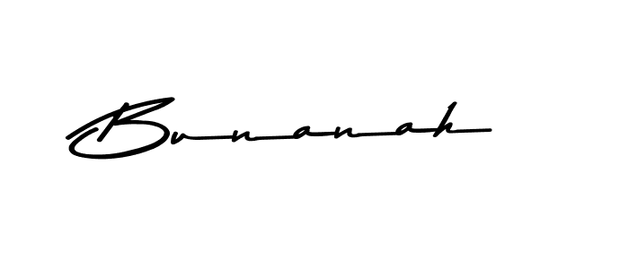if you are searching for the best signature style for your name Bunanah. so please give up your signature search. here we have designed multiple signature styles  using Asem Kandis PERSONAL USE. Bunanah signature style 9 images and pictures png