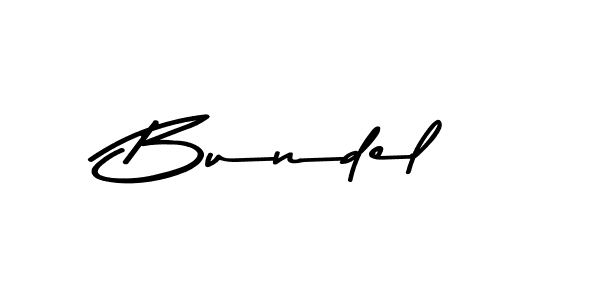 How to make Bundel signature? Asem Kandis PERSONAL USE is a professional autograph style. Create handwritten signature for Bundel name. Bundel signature style 9 images and pictures png