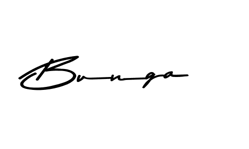 How to make Bunga signature? Asem Kandis PERSONAL USE is a professional autograph style. Create handwritten signature for Bunga name. Bunga signature style 9 images and pictures png
