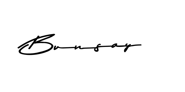 The best way (Asem Kandis PERSONAL USE) to make a short signature is to pick only two or three words in your name. The name Bunsay include a total of six letters. For converting this name. Bunsay signature style 9 images and pictures png