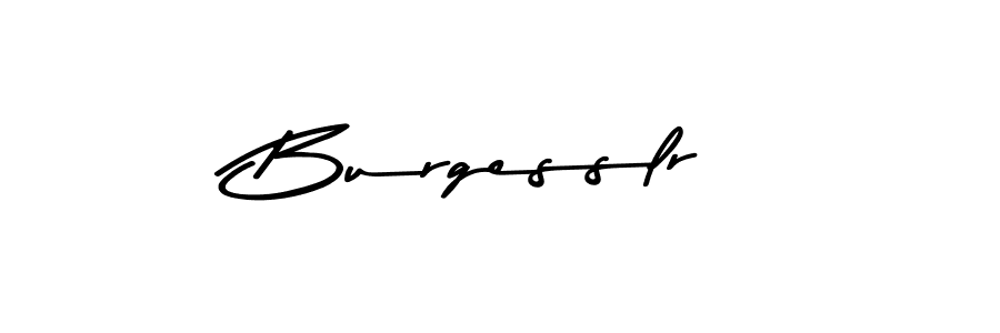 Design your own signature with our free online signature maker. With this signature software, you can create a handwritten (Asem Kandis PERSONAL USE) signature for name Burgesslr. Burgesslr signature style 9 images and pictures png