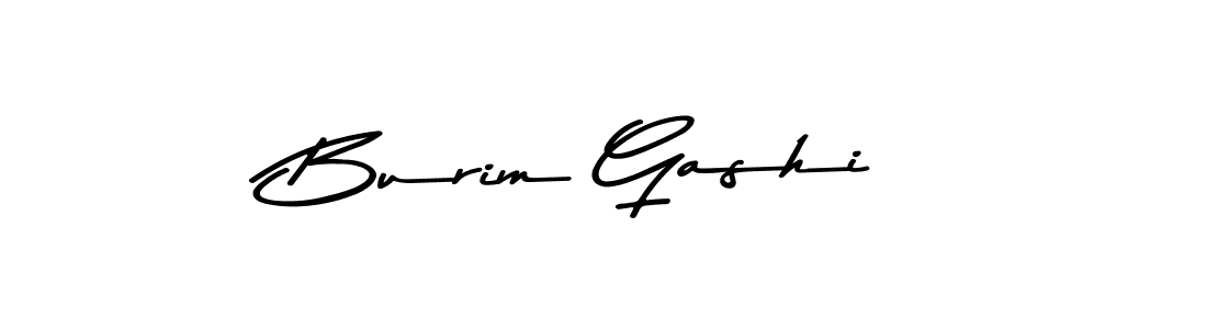 Use a signature maker to create a handwritten signature online. With this signature software, you can design (Asem Kandis PERSONAL USE) your own signature for name Burim Gashi. Burim Gashi signature style 9 images and pictures png