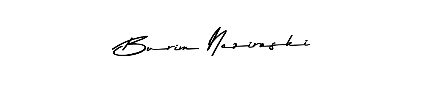 Also we have Burim Neziroski name is the best signature style. Create professional handwritten signature collection using Asem Kandis PERSONAL USE autograph style. Burim Neziroski signature style 9 images and pictures png