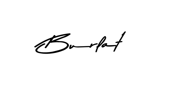 How to make Burlat signature? Asem Kandis PERSONAL USE is a professional autograph style. Create handwritten signature for Burlat name. Burlat signature style 9 images and pictures png