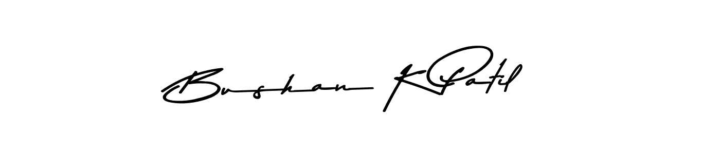 How to Draw Bushan K Patil signature style? Asem Kandis PERSONAL USE is a latest design signature styles for name Bushan K Patil. Bushan K Patil signature style 9 images and pictures png