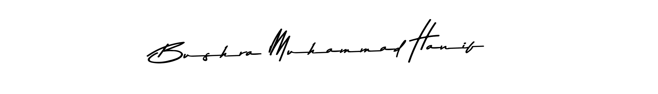 Use a signature maker to create a handwritten signature online. With this signature software, you can design (Asem Kandis PERSONAL USE) your own signature for name Bushra Muhammad Hanif. Bushra Muhammad Hanif signature style 9 images and pictures png