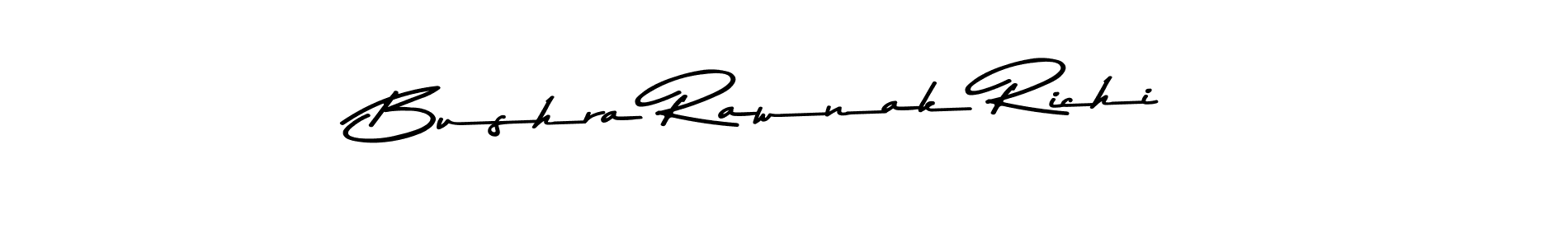 It looks lik you need a new signature style for name Bushra Rawnak Richi. Design unique handwritten (Asem Kandis PERSONAL USE) signature with our free signature maker in just a few clicks. Bushra Rawnak Richi signature style 9 images and pictures png