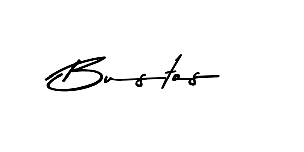 Design your own signature with our free online signature maker. With this signature software, you can create a handwritten (Asem Kandis PERSONAL USE) signature for name Bustos. Bustos signature style 9 images and pictures png