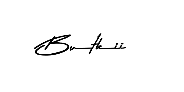 This is the best signature style for the Butkii name. Also you like these signature font (Asem Kandis PERSONAL USE). Mix name signature. Butkii signature style 9 images and pictures png