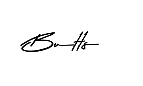 You should practise on your own different ways (Asem Kandis PERSONAL USE) to write your name (Butts) in signature. don't let someone else do it for you. Butts signature style 9 images and pictures png