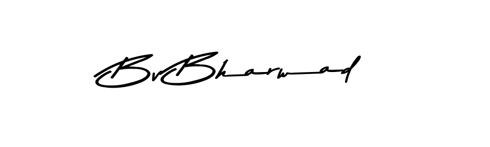 Similarly Asem Kandis PERSONAL USE is the best handwritten signature design. Signature creator online .You can use it as an online autograph creator for name Bv Bharwad. Bv Bharwad signature style 9 images and pictures png