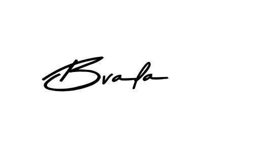 How to make Bvala signature? Asem Kandis PERSONAL USE is a professional autograph style. Create handwritten signature for Bvala name. Bvala signature style 9 images and pictures png