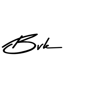 How to make Bvk signature? Asem Kandis PERSONAL USE is a professional autograph style. Create handwritten signature for Bvk name. Bvk signature style 9 images and pictures png