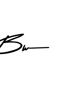 The best way (Asem Kandis PERSONAL USE) to make a short signature is to pick only two or three words in your name. The name Bw include a total of six letters. For converting this name. Bw signature style 9 images and pictures png