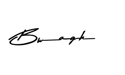 How to make Bwagh signature? Asem Kandis PERSONAL USE is a professional autograph style. Create handwritten signature for Bwagh name. Bwagh signature style 9 images and pictures png