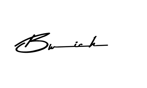 Make a beautiful signature design for name Bwich. Use this online signature maker to create a handwritten signature for free. Bwich signature style 9 images and pictures png