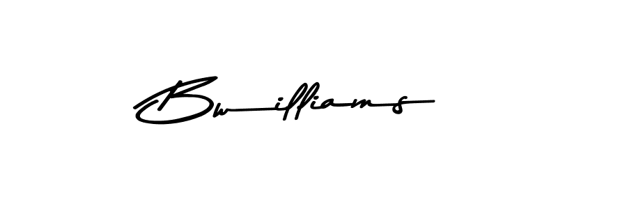 Design your own signature with our free online signature maker. With this signature software, you can create a handwritten (Asem Kandis PERSONAL USE) signature for name Bwilliams. Bwilliams signature style 9 images and pictures png