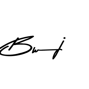 You should practise on your own different ways (Asem Kandis PERSONAL USE) to write your name (Bwj) in signature. don't let someone else do it for you. Bwj signature style 9 images and pictures png