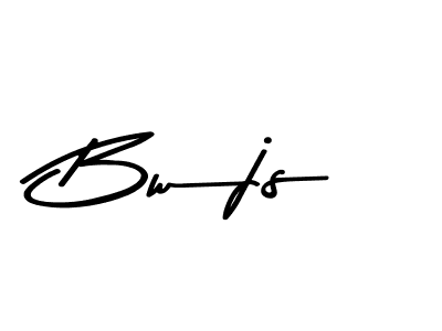 Design your own signature with our free online signature maker. With this signature software, you can create a handwritten (Asem Kandis PERSONAL USE) signature for name Bwjs. Bwjs signature style 9 images and pictures png