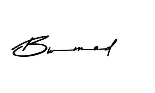 Use a signature maker to create a handwritten signature online. With this signature software, you can design (Asem Kandis PERSONAL USE) your own signature for name Bwmod. Bwmod signature style 9 images and pictures png