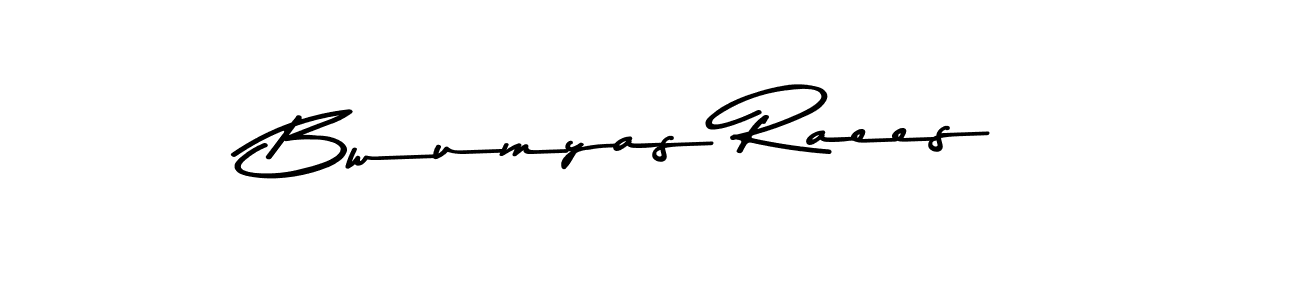 How to make Bwumyas Raees signature? Asem Kandis PERSONAL USE is a professional autograph style. Create handwritten signature for Bwumyas Raees name. Bwumyas Raees signature style 9 images and pictures png