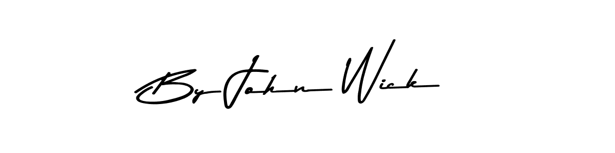 The best way (Asem Kandis PERSONAL USE) to make a short signature is to pick only two or three words in your name. The name By John Wick include a total of six letters. For converting this name. By John Wick signature style 9 images and pictures png