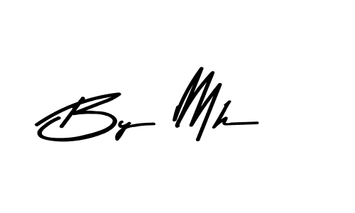 Similarly Asem Kandis PERSONAL USE is the best handwritten signature design. Signature creator online .You can use it as an online autograph creator for name By Mh. By Mh signature style 9 images and pictures png