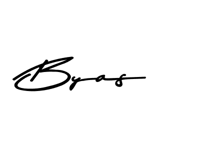 How to make Byas signature? Asem Kandis PERSONAL USE is a professional autograph style. Create handwritten signature for Byas name. Byas signature style 9 images and pictures png