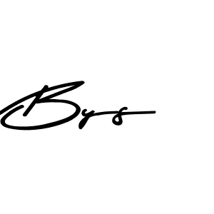 This is the best signature style for the Bys name. Also you like these signature font (Asem Kandis PERSONAL USE). Mix name signature. Bys signature style 9 images and pictures png