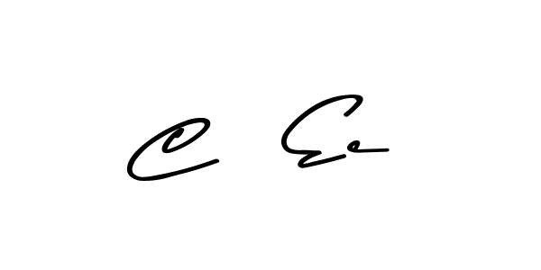 Use a signature maker to create a handwritten signature online. With this signature software, you can design (Asem Kandis PERSONAL USE) your own signature for name C   Ee. C   Ee signature style 9 images and pictures png