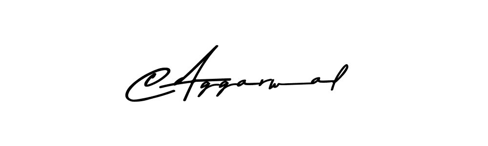 You should practise on your own different ways (Asem Kandis PERSONAL USE) to write your name (C Aggarwal) in signature. don't let someone else do it for you. C Aggarwal signature style 9 images and pictures png