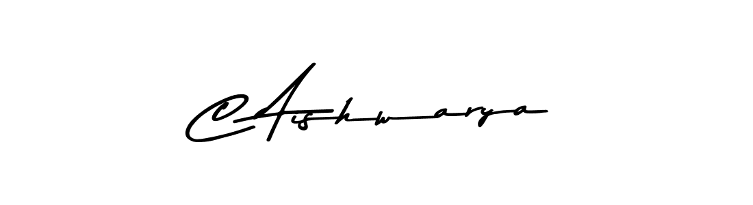 Also You can easily find your signature by using the search form. We will create C Aishwarya name handwritten signature images for you free of cost using Asem Kandis PERSONAL USE sign style. C Aishwarya signature style 9 images and pictures png