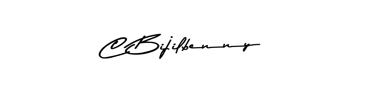 This is the best signature style for the C Bijilbenny name. Also you like these signature font (Asem Kandis PERSONAL USE). Mix name signature. C Bijilbenny signature style 9 images and pictures png