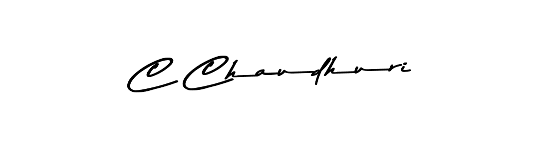 How to make C Chaudhuri signature? Asem Kandis PERSONAL USE is a professional autograph style. Create handwritten signature for C Chaudhuri name. C Chaudhuri signature style 9 images and pictures png