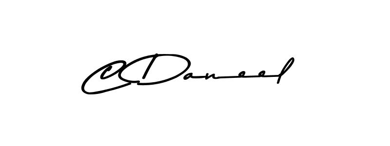 C Daneel stylish signature style. Best Handwritten Sign (Asem Kandis PERSONAL USE) for my name. Handwritten Signature Collection Ideas for my name C Daneel. C Daneel signature style 9 images and pictures png