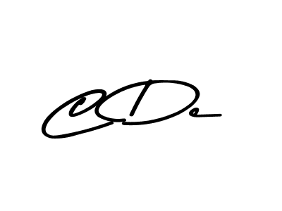 Similarly Asem Kandis PERSONAL USE is the best handwritten signature design. Signature creator online .You can use it as an online autograph creator for name C De. C De signature style 9 images and pictures png