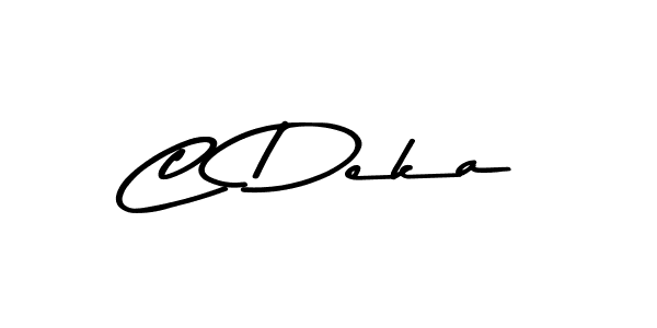 How to Draw C Deka signature style? Asem Kandis PERSONAL USE is a latest design signature styles for name C Deka. C Deka signature style 9 images and pictures png