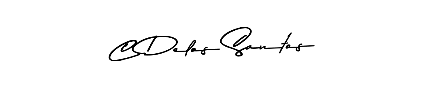 C Delos Santos stylish signature style. Best Handwritten Sign (Asem Kandis PERSONAL USE) for my name. Handwritten Signature Collection Ideas for my name C Delos Santos. C Delos Santos signature style 9 images and pictures png