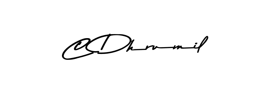 Similarly Asem Kandis PERSONAL USE is the best handwritten signature design. Signature creator online .You can use it as an online autograph creator for name C Dhrumil. C Dhrumil signature style 9 images and pictures png