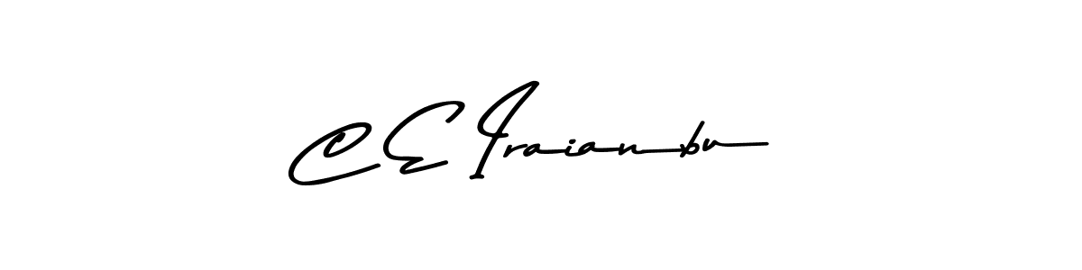 Use a signature maker to create a handwritten signature online. With this signature software, you can design (Asem Kandis PERSONAL USE) your own signature for name C E Iraianbu. C E Iraianbu signature style 9 images and pictures png