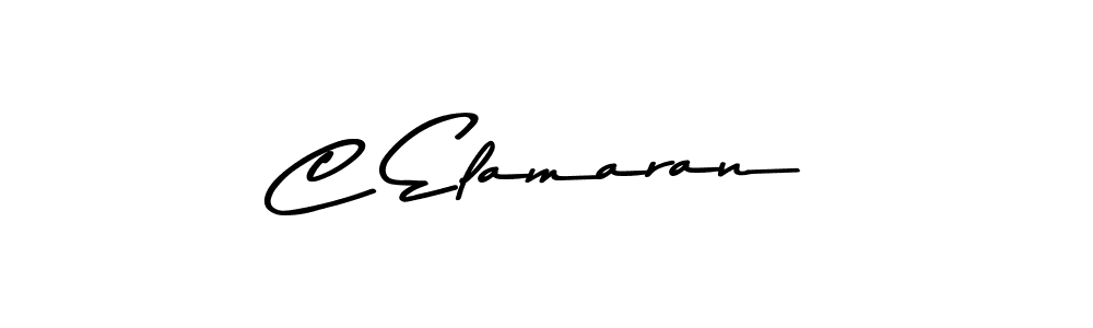 Create a beautiful signature design for name C Elamaran. With this signature (Asem Kandis PERSONAL USE) fonts, you can make a handwritten signature for free. C Elamaran signature style 9 images and pictures png