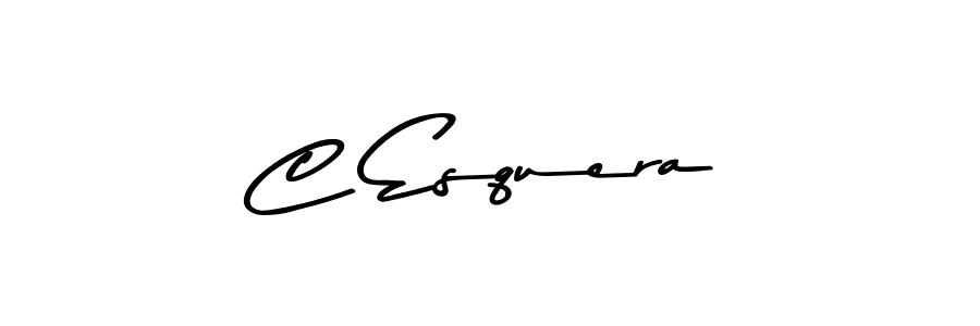 How to make C Esquera signature? Asem Kandis PERSONAL USE is a professional autograph style. Create handwritten signature for C Esquera name. C Esquera signature style 9 images and pictures png