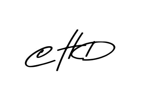 Make a beautiful signature design for name C H D. With this signature (Asem Kandis PERSONAL USE) style, you can create a handwritten signature for free. C H D signature style 9 images and pictures png