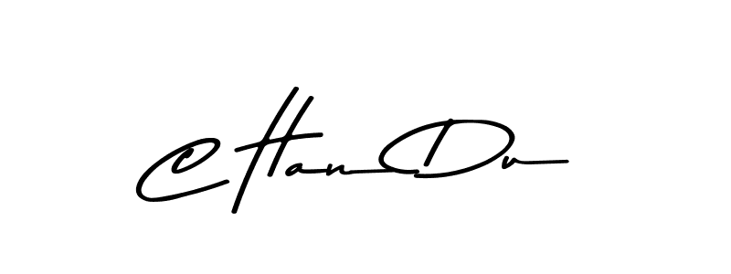 C Han Du stylish signature style. Best Handwritten Sign (Asem Kandis PERSONAL USE) for my name. Handwritten Signature Collection Ideas for my name C Han Du. C Han Du signature style 9 images and pictures png