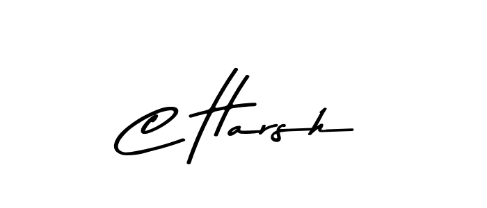 How to Draw C Harsh signature style? Asem Kandis PERSONAL USE is a latest design signature styles for name C Harsh. C Harsh signature style 9 images and pictures png