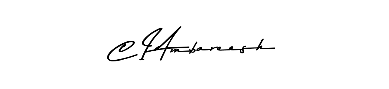 Make a beautiful signature design for name C I Ambareesh. Use this online signature maker to create a handwritten signature for free. C I Ambareesh signature style 9 images and pictures png
